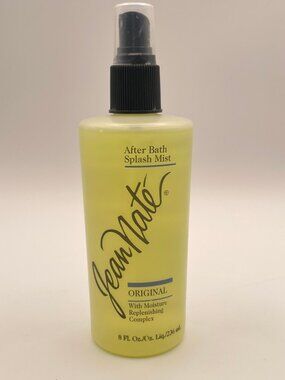 Vintage Revlon Jean Nate Cologne After Bath Splash Spray Original 8oz